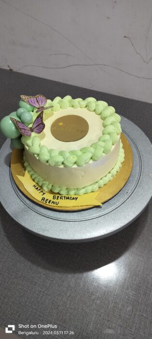 Venilla cool cake